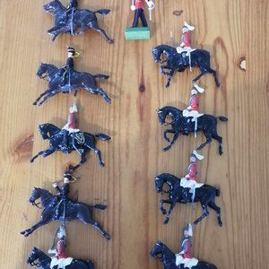Metal British Guard Horse Toys